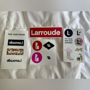 Larroude Sticker Set